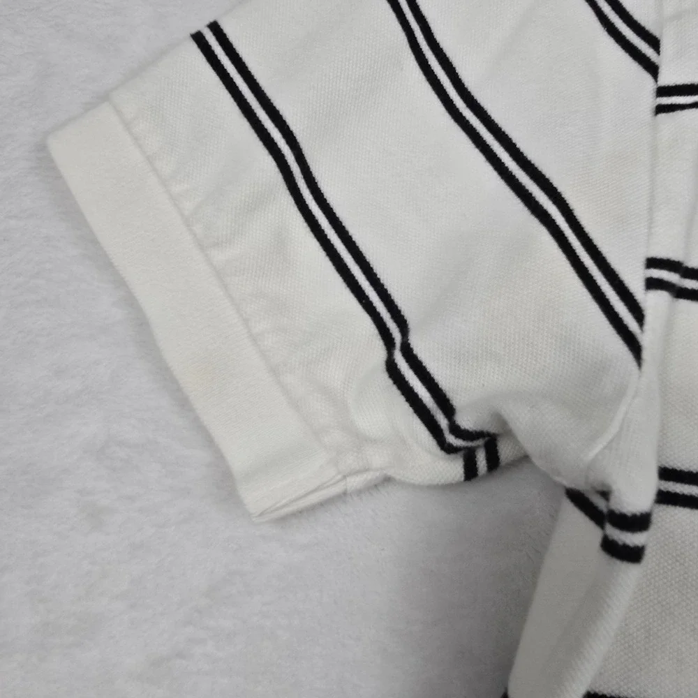 Polo Ralph‎ Lauren Y2K Men's Size Large Striped Short Sleeve Shirt